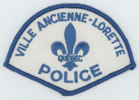 CANADA,QUEBEC,ANCIENNE LORETTE POLICE 1